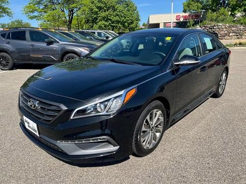 Phantom Black 2017 Hyundai SONATA Sport