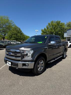 Lithium Gray 2016 Ford F-150 Lariat