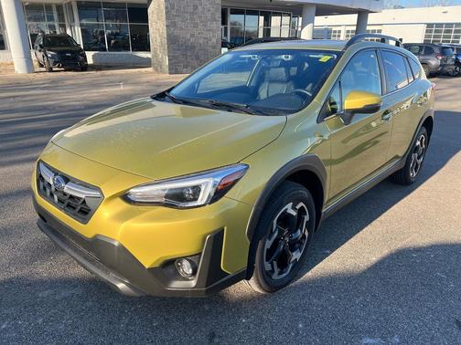 Plasma Yellow Pearl 2022 Subaru Crosstrek Limited
