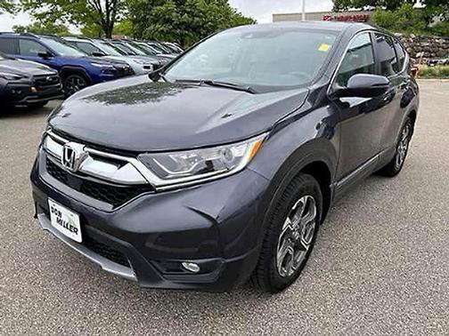 Gray 2018 Honda CR-V EX