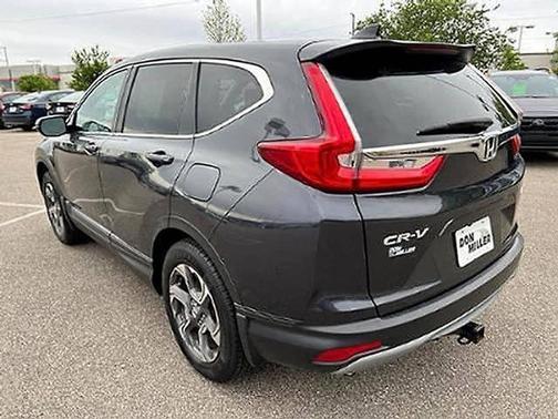Gray 2018 Honda CR-V EX