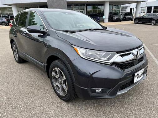 Gray 2018 Honda CR-V EX