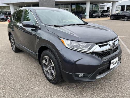 Gray 2018 Honda CR-V EX