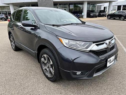 Gray 2018 Honda CR-V EX