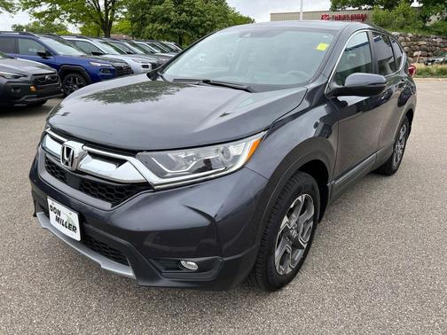 Gray 2018 Honda CR-V EX