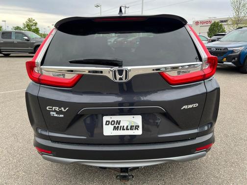 Gray 2018 Honda CR-V EX