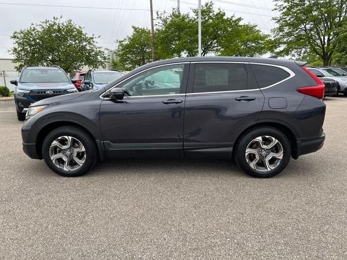 Gray 2018 Honda CR-V EX