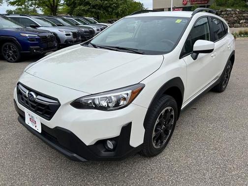 Crystal White Pearl 2023 Subaru Crosstrek Premium
