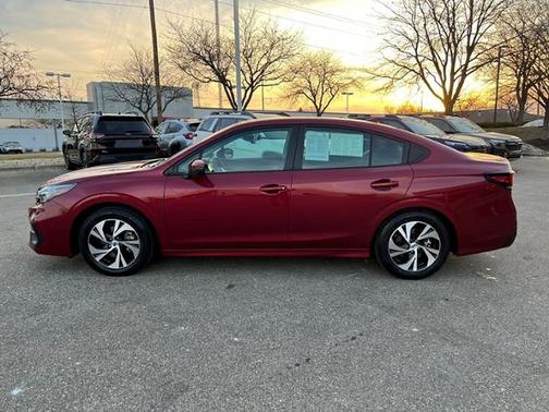 Crimson Red Pearl 2025 Subaru Legacy Premium