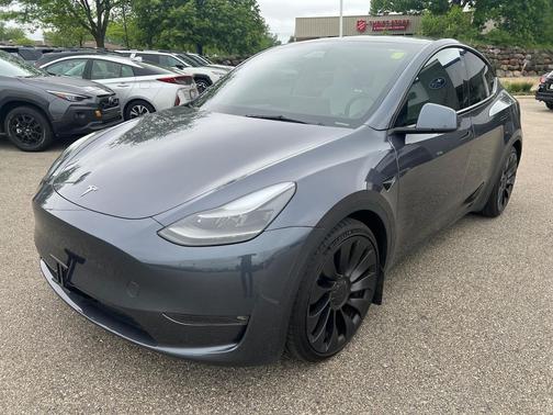 Midnight Silver 2023 Tesla Model Y Performance Dual Motor All-Wheel Drive