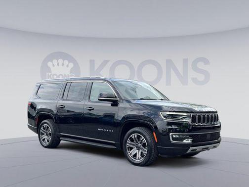 Diamond Black Crystal Pearlcoat 2024 Jeep Wagoneer L Series II 4x4