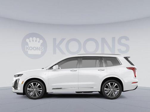 Crystal White Tricoat 2023 Cadillac XT6 Premium Luxury AWD