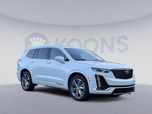Crystal White Tricoat 2023 Cadillac XT6 Premium Luxury AWD