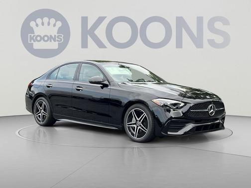 Black 2026 Mercedes-Benz C-Class C 300 4MATIC