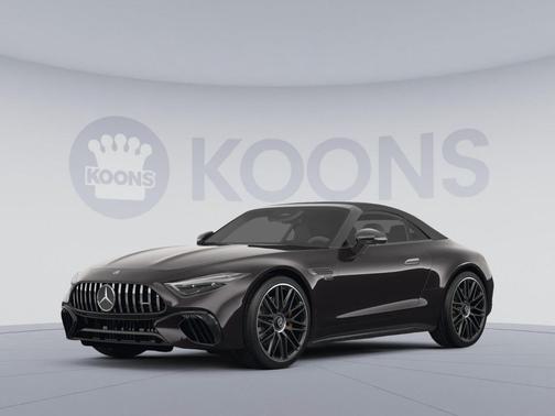 Obsidian Black Metallic 2022 Mercedes-Benz AMG SL 55 Base