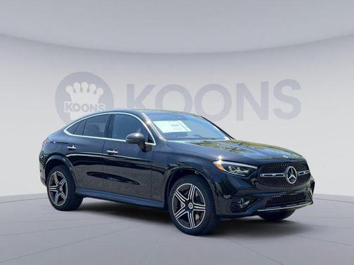 Obsidian Black Metallic 2026 Mercedes-Benz GLC 300 4MATIC Coupe