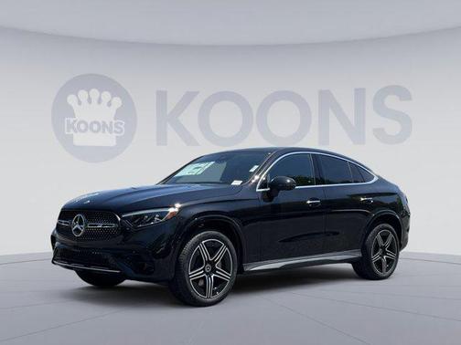 Obsidian Black Metallic 2026 Mercedes-Benz GLC 300 4MATIC Coupe