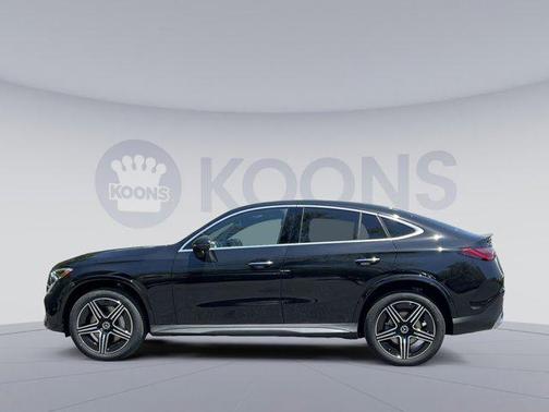 Obsidian Black Metallic 2026 Mercedes-Benz GLC 300 4MATIC Coupe