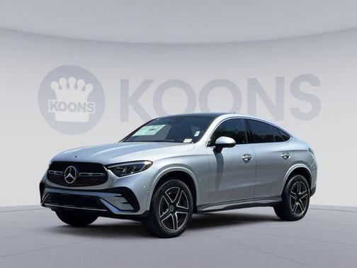 Cirrus Silver Metallic 2026 Mercedes-Benz GLC 300 4MATIC Coupe