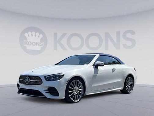 Moonlight White 2023 Mercedes-Benz E-Class E 450