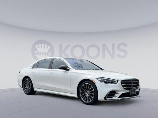 MANUFAKTUR Diamond White 2022 Mercedes-Benz S-Class 4MATIC