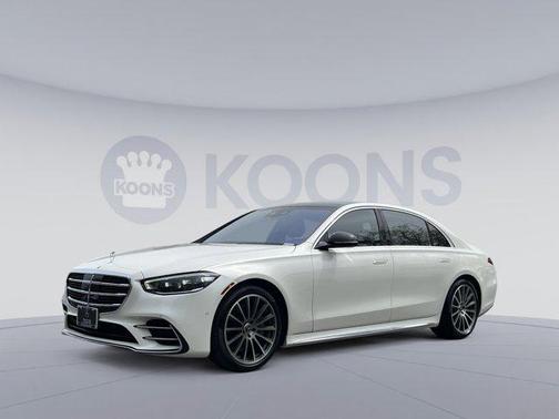 MANUFAKTUR Diamond White 2022 Mercedes-Benz S-Class 4MATIC