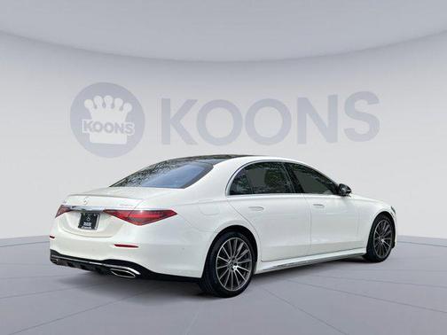 MANUFAKTUR Diamond White 2022 Mercedes-Benz S-Class 4MATIC