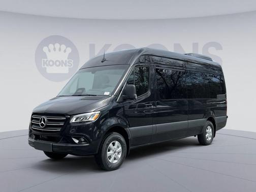 Obsidian Black Metallic 2026 Mercedes-Benz Sprinter 2500 High Roof