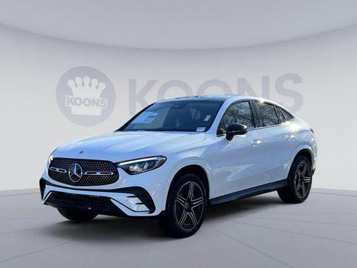 Polar White 2026 Mercedes-Benz GLC 300 4MATIC Coupe