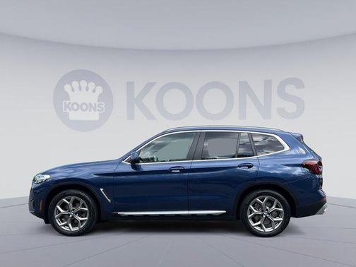 Phytonic Blue Metallic 2022 BMW X3 xDrive30i