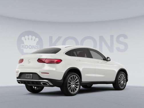 Polar White 2026 Mercedes-Benz GLC 300 4MATIC Coupe