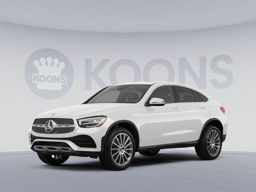 Polar White 2026 Mercedes-Benz GLC 300 4MATIC Coupe