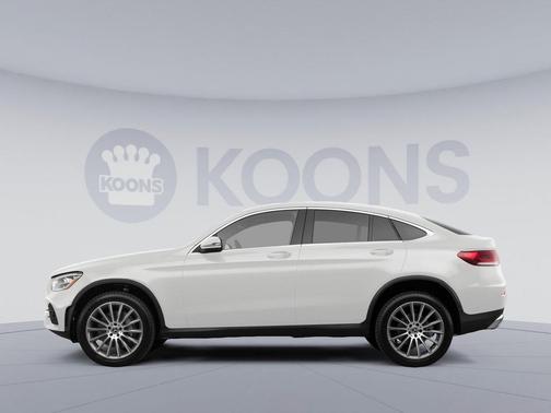 Polar White 2026 Mercedes-Benz GLC 300 4MATIC Coupe