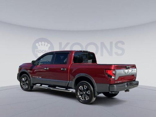 Cardinal Red Metallic 2020 Nissan Titan Platinum Reserve