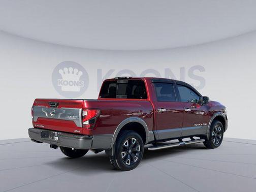 Cardinal Red Metallic 2020 Nissan Titan Platinum Reserve