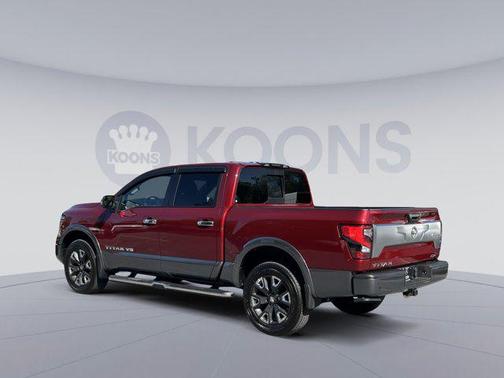 Cardinal Red Metallic 2020 Nissan Titan Platinum Reserve