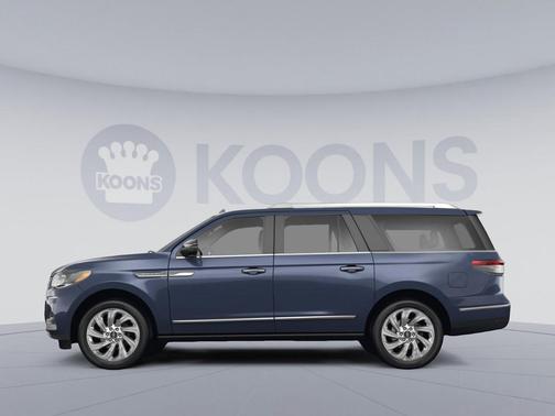 Ocean Drive Blue Metallic Tinted Clearcoat 2022 Lincoln Navigator Reserve