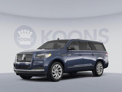 Ocean Drive Blue Metallic Tinted Clearcoat 2022 Lincoln Navigator Reserve