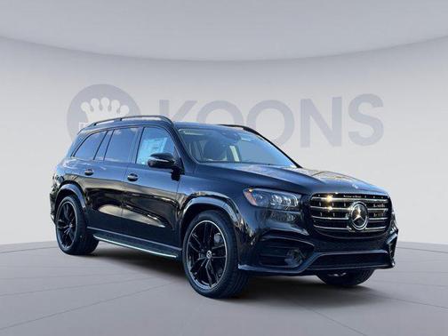 Obsidian Black Metallic 2026 Mercedes-Benz GLS 450 4MATIC