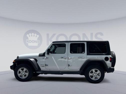 Bright White Clearcoat 2020 Jeep Wrangler Unlimited Sport