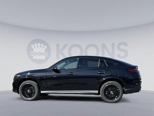 Obsidian Black Metallic 2026 Mercedes-Benz GLC 300 4MATIC Coupe