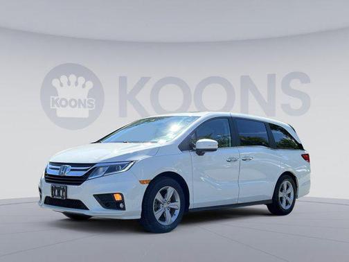 White Diamond Pearl 2019 Honda Odyssey EX-L