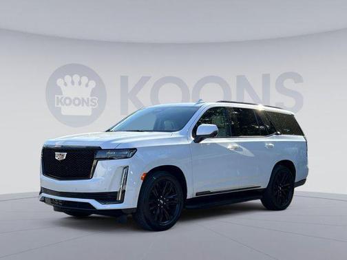 Crystal White Tricoat 2024 Cadillac Escalade Sport Platinum