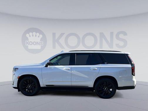 Crystal White Tricoat 2024 Cadillac Escalade Sport Platinum