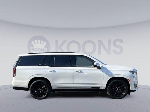 Crystal White Tricoat 2024 Cadillac Escalade Sport Platinum