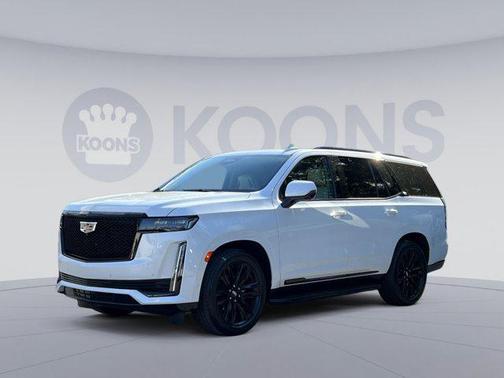 Crystal White Tricoat 2024 Cadillac Escalade Sport Platinum