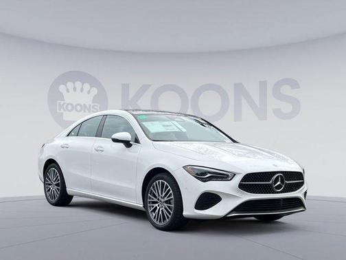 Polar White 2026 Mercedes-Benz CLA 250 4MATIC