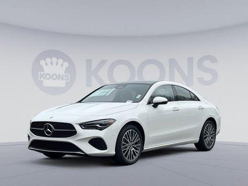 Polar White 2026 Mercedes-Benz CLA 250 4MATIC