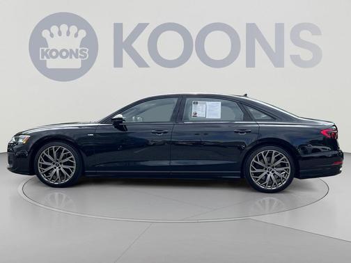Mythos Black Metallic 2026 Audi A8 55 TFSI quattro Tiptronic