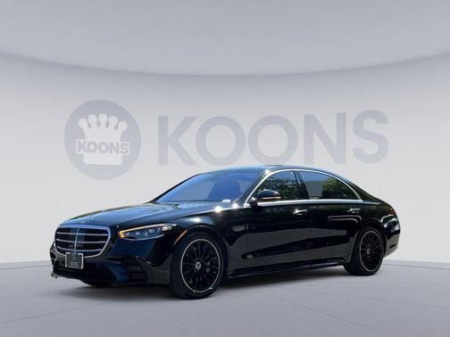 Black 2022 Mercedes-Benz S-Class 4MATIC